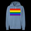 Unisex Garment-Dyed Lightweight Fleece Hooded Sweatshirt Thumbnail