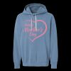 Unisex Garment-Dyed Lightweight Fleece Hooded Sweatshirt Thumbnail
