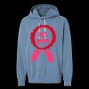 Unisex Garment-Dyed Lightweight Fleece Hooded Sweatshirt Thumbnail