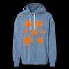 Unisex Garment-Dyed Lightweight Fleece Hooded Sweatshirt Thumbnail