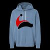 Unisex Garment-Dyed Lightweight Fleece Hooded Sweatshirt Thumbnail