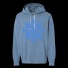 Unisex Garment-Dyed Lightweight Fleece Hooded Sweatshirt Thumbnail