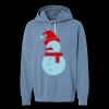 Unisex Garment-Dyed Lightweight Fleece Hooded Sweatshirt Thumbnail