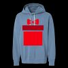 Unisex Garment-Dyed Lightweight Fleece Hooded Sweatshirt Thumbnail