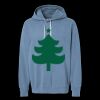 Unisex Garment-Dyed Lightweight Fleece Hooded Sweatshirt Thumbnail