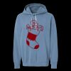 Unisex Garment-Dyed Lightweight Fleece Hooded Sweatshirt Thumbnail