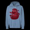 Unisex Garment-Dyed Lightweight Fleece Hooded Sweatshirt Thumbnail