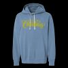 Unisex Garment-Dyed Lightweight Fleece Hooded Sweatshirt Thumbnail