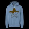 Unisex Garment-Dyed Lightweight Fleece Hooded Sweatshirt Thumbnail