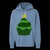 Unisex Garment-Dyed Lightweight Fleece Hooded Sweatshirt Thumbnail