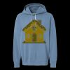 Unisex Garment-Dyed Lightweight Fleece Hooded Sweatshirt Thumbnail