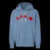 Unisex Garment-Dyed Lightweight Fleece Hooded Sweatshirt Thumbnail