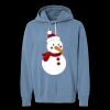 Unisex Garment-Dyed Lightweight Fleece Hooded Sweatshirt Thumbnail