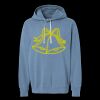 Unisex Garment-Dyed Lightweight Fleece Hooded Sweatshirt Thumbnail