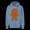 Unisex Garment-Dyed Lightweight Fleece Hooded Sweatshirt Thumbnail