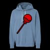 Unisex Garment-Dyed Lightweight Fleece Hooded Sweatshirt Thumbnail