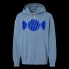 Unisex Garment-Dyed Lightweight Fleece Hooded Sweatshirt Thumbnail