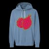 Unisex Garment-Dyed Lightweight Fleece Hooded Sweatshirt Thumbnail