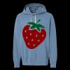 Unisex Garment-Dyed Lightweight Fleece Hooded Sweatshirt Thumbnail