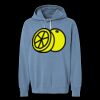 Unisex Garment-Dyed Lightweight Fleece Hooded Sweatshirt Thumbnail