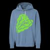 Unisex Garment-Dyed Lightweight Fleece Hooded Sweatshirt Thumbnail