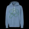 Unisex Garment-Dyed Lightweight Fleece Hooded Sweatshirt Thumbnail