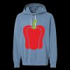 Unisex Garment-Dyed Lightweight Fleece Hooded Sweatshirt Thumbnail