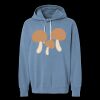Unisex Garment-Dyed Lightweight Fleece Hooded Sweatshirt Thumbnail