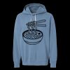Unisex Garment-Dyed Lightweight Fleece Hooded Sweatshirt Thumbnail