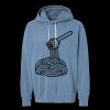 Unisex Garment-Dyed Lightweight Fleece Hooded Sweatshirt Thumbnail