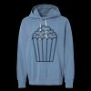 Unisex Garment-Dyed Lightweight Fleece Hooded Sweatshirt Thumbnail