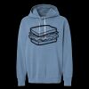 Unisex Garment-Dyed Lightweight Fleece Hooded Sweatshirt Thumbnail
