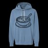 Unisex Garment-Dyed Lightweight Fleece Hooded Sweatshirt Thumbnail