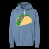 Unisex Garment-Dyed Lightweight Fleece Hooded Sweatshirt Thumbnail