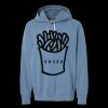 Unisex Garment-Dyed Lightweight Fleece Hooded Sweatshirt Thumbnail