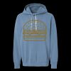 Unisex Garment-Dyed Lightweight Fleece Hooded Sweatshirt Thumbnail