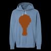 Unisex Garment-Dyed Lightweight Fleece Hooded Sweatshirt Thumbnail