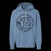 Unisex Garment-Dyed Lightweight Fleece Hooded Sweatshirt Thumbnail