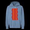 Unisex Garment-Dyed Lightweight Fleece Hooded Sweatshirt Thumbnail