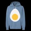 Unisex Garment-Dyed Lightweight Fleece Hooded Sweatshirt Thumbnail