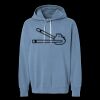 Unisex Garment-Dyed Lightweight Fleece Hooded Sweatshirt Thumbnail