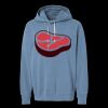 Unisex Garment-Dyed Lightweight Fleece Hooded Sweatshirt Thumbnail