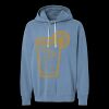 Unisex Garment-Dyed Lightweight Fleece Hooded Sweatshirt Thumbnail