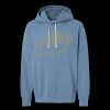 Unisex Garment-Dyed Lightweight Fleece Hooded Sweatshirt Thumbnail