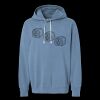 Unisex Garment-Dyed Lightweight Fleece Hooded Sweatshirt Thumbnail