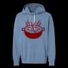 Unisex Garment-Dyed Lightweight Fleece Hooded Sweatshirt Thumbnail