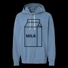 Unisex Garment-Dyed Lightweight Fleece Hooded Sweatshirt Thumbnail