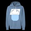 Unisex Garment-Dyed Lightweight Fleece Hooded Sweatshirt Thumbnail