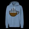 Unisex Garment-Dyed Lightweight Fleece Hooded Sweatshirt Thumbnail