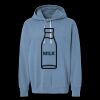 Unisex Garment-Dyed Lightweight Fleece Hooded Sweatshirt Thumbnail